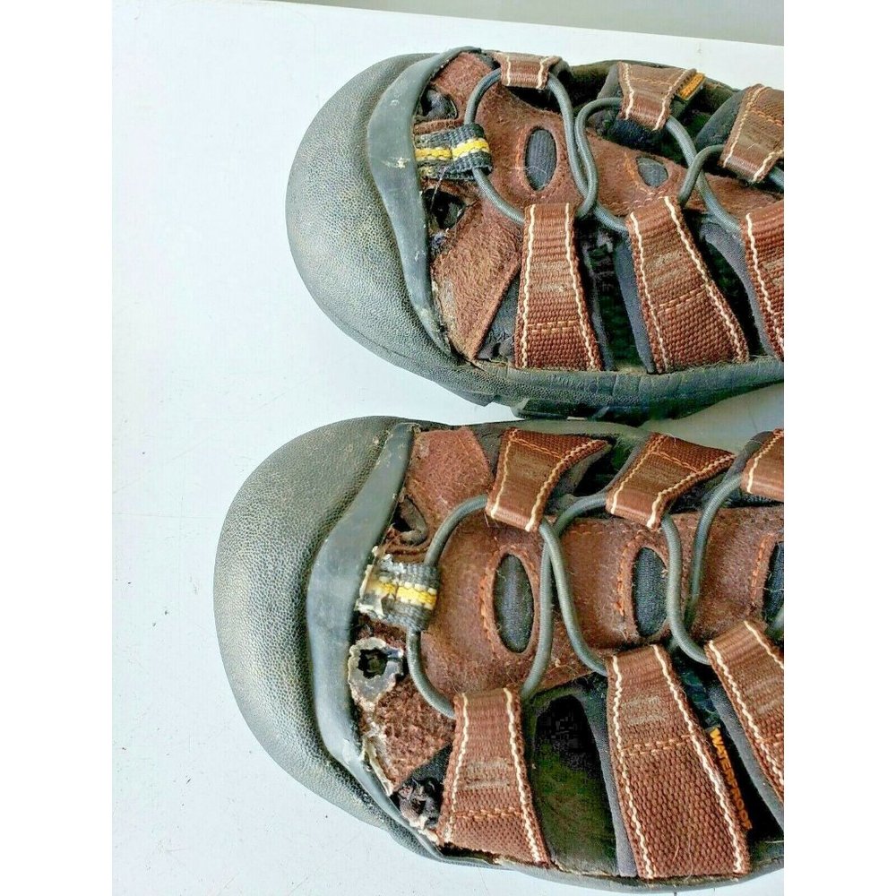 Keen Nylon Mens Waterproof Brown Sport Sandals Sz 8.5 - Picture 3 of 5